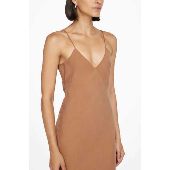 NWT‎ Anine Bing Bay Dress Brown - Picture 3 of 10